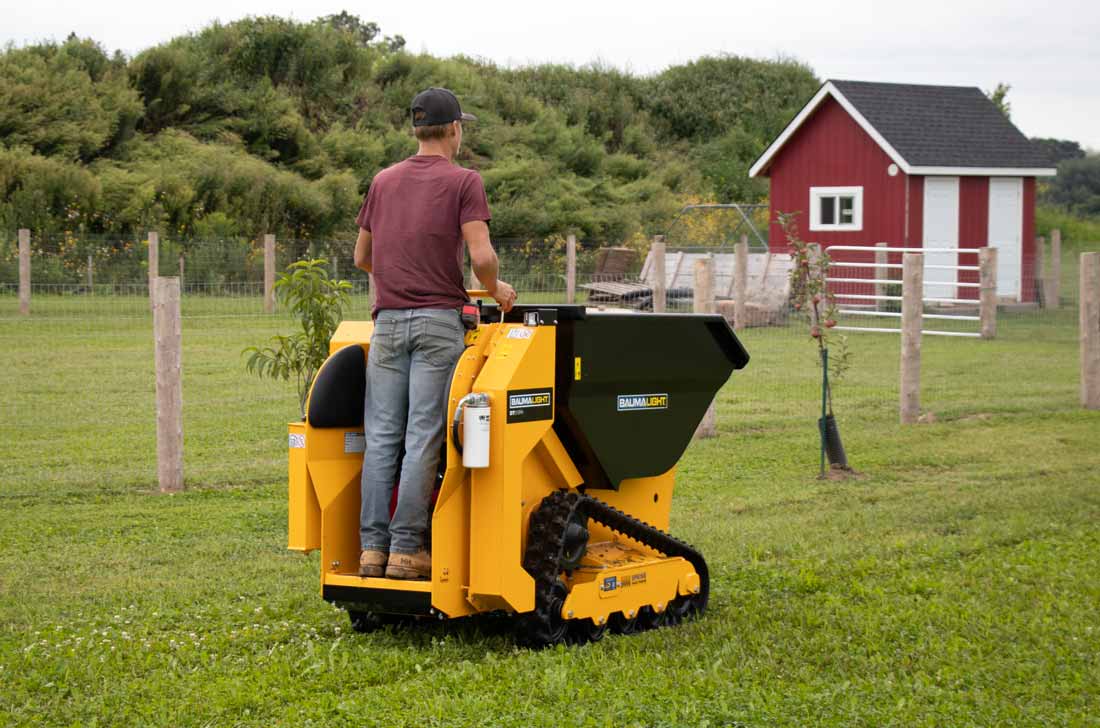 Baumalight Mini Dumper | Model DT515RH | Tracked | 22.1 HP Honda GX690 | 0.5 yd³ Liquid Capacity | 35.8" Width