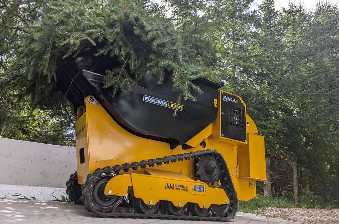Baumalight Mini Dumper | Model DT515RH | Tracked | 22.1 HP Honda GX690 | 0.5 yd³ Liquid Capacity | 35.8" Width