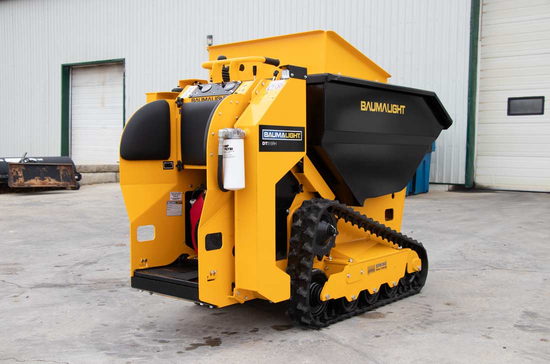 Baumalight Mini Dumper | Model DT515RH | Tracked | 22.1 HP Honda GX690 | 0.5 yd³ Liquid Capacity | 35.8" Width