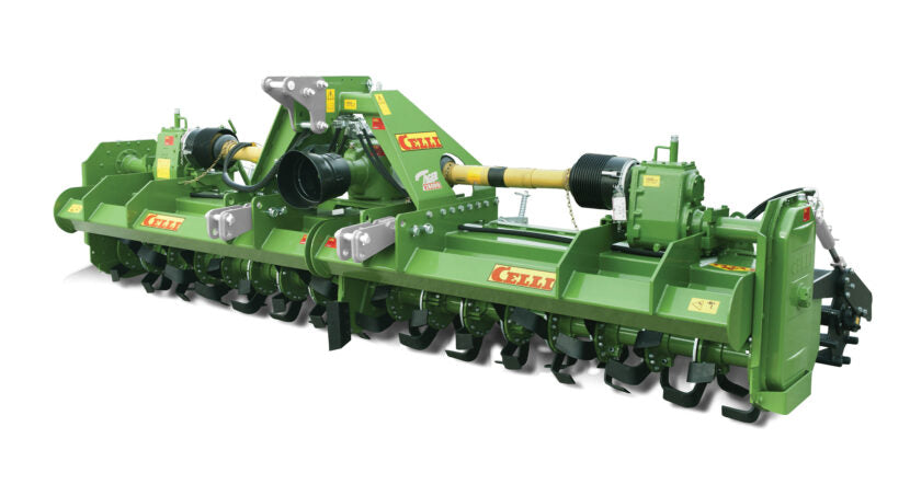 Celli Tiger Roto-Tiller | Model 280DD (Double Drive) | Working Width 391"-490" | 280HP | For Tractors