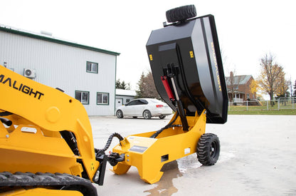 Baumalight Trailer Dumper | Model DW51QT | Width 35.5" | 5-10 GPM | For Mini Skid Steers