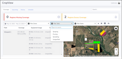 Intelliculture Equipment Tracking Systems Cropview Portal