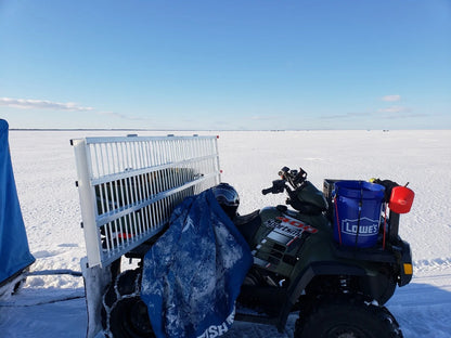 Black Widow Bi-Fold ATV Loading Ramp | IBF-9444 | Model 44" Wide x 7'10" Long | 1,500 lb Capacity | For ATVs, Trucks & Trailers Loading