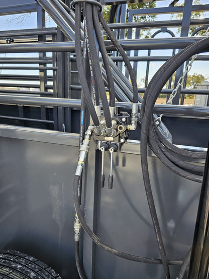 Palco Hydraulic Portable Corral | Model Portable Corral | 100 Cows | Ranch Facilities