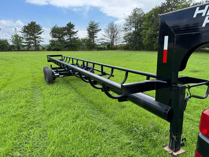 Global Equipment Apache Hay Hauler Inline Bale Trailers | Rail Length 25′, 32′, 36′ & 42′ | Bumper Pull & Gooseneck | For Hay Transport