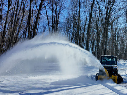Rammy 155 UTV Snowblower | Clearing Width 61" | Engine 420 cc | 30–60 HP | For UTVs