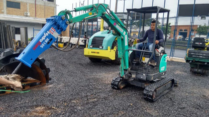 HydroRam HK10 Hydraulic Hammer | Overall Length 52" | For 1.1-2.8 Ton Mini Excavators
