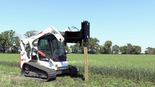 Erskine Post Driver | Height 84" | 10–15 GPM | For Skid Steers