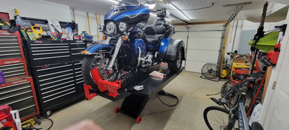 Black Widow ProLift Pneumatic ATV Lift Table | Model BW-PROLIFT-HDXW-ATV | 48" Wide, 105.5" Long | 1,500 lb Capacity | For ATV & Motorcycle Maintenance