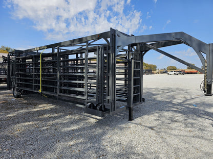 Palco Hydraulic Portable Corral | Model Portable Corral | 100 Cows | Ranch Facilities