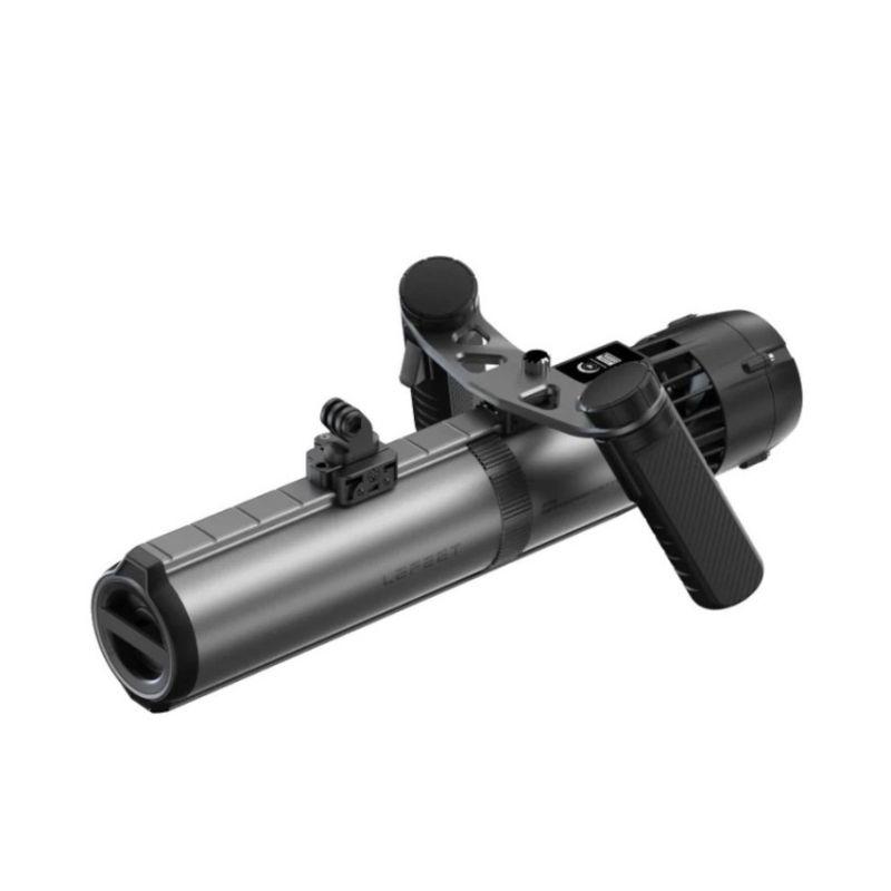 Lefeet Underwater Scooter | Model P1 Standard & P1 XR | Length 9.72"–15.79" | Width 12.40" | Height 5.12" | 9 & 13 kgf Thrust | 60m Depth | 60–90 Min Runtime | For Scuba, Freediving & SUP