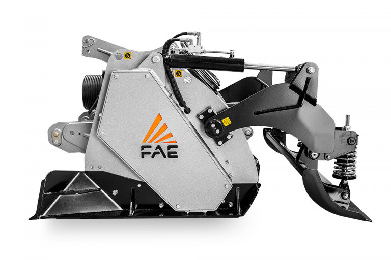 FAE | STCL & STCL/DT Stone Crusher | Models 100 to 200 | Width 43.7" To 81.5" | Crushes Stone Up to 6" Inches Deep | Horsepower 70–150 HP | For Tractors