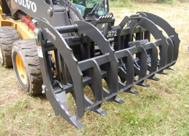PALADIN 84” GRAPPLE RAKE AG TRACTOR EURO/GLOBAL MOUNT FOR TRACTOR