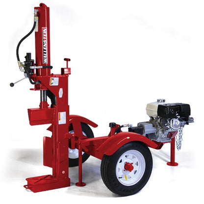 Wallenstein | Log Splitters | WX900 Series | Split Force 25-31 Ton | Horizontal & Vertical Splitting | For Heavy-Duty Wood Processing