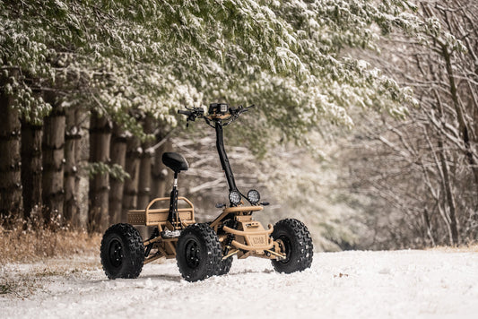 Xidar Electric 4x4 Spyder | Battery 60V | Width 40" | Charging Time 8–10 Hours | 25 Miles Per Charge