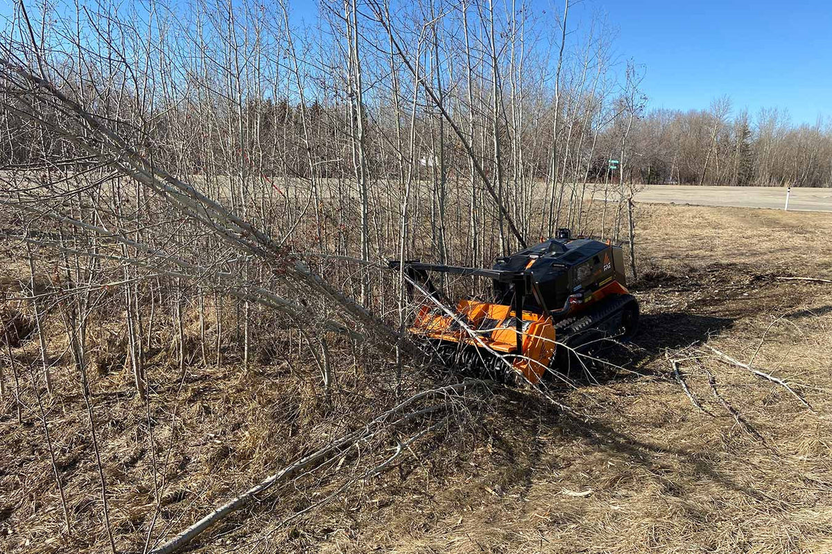 FAE Remote Controlled Tracked Carrier | Model RCU75 | 74 HP | SAE Attachments | For Forestry & Land Clearing