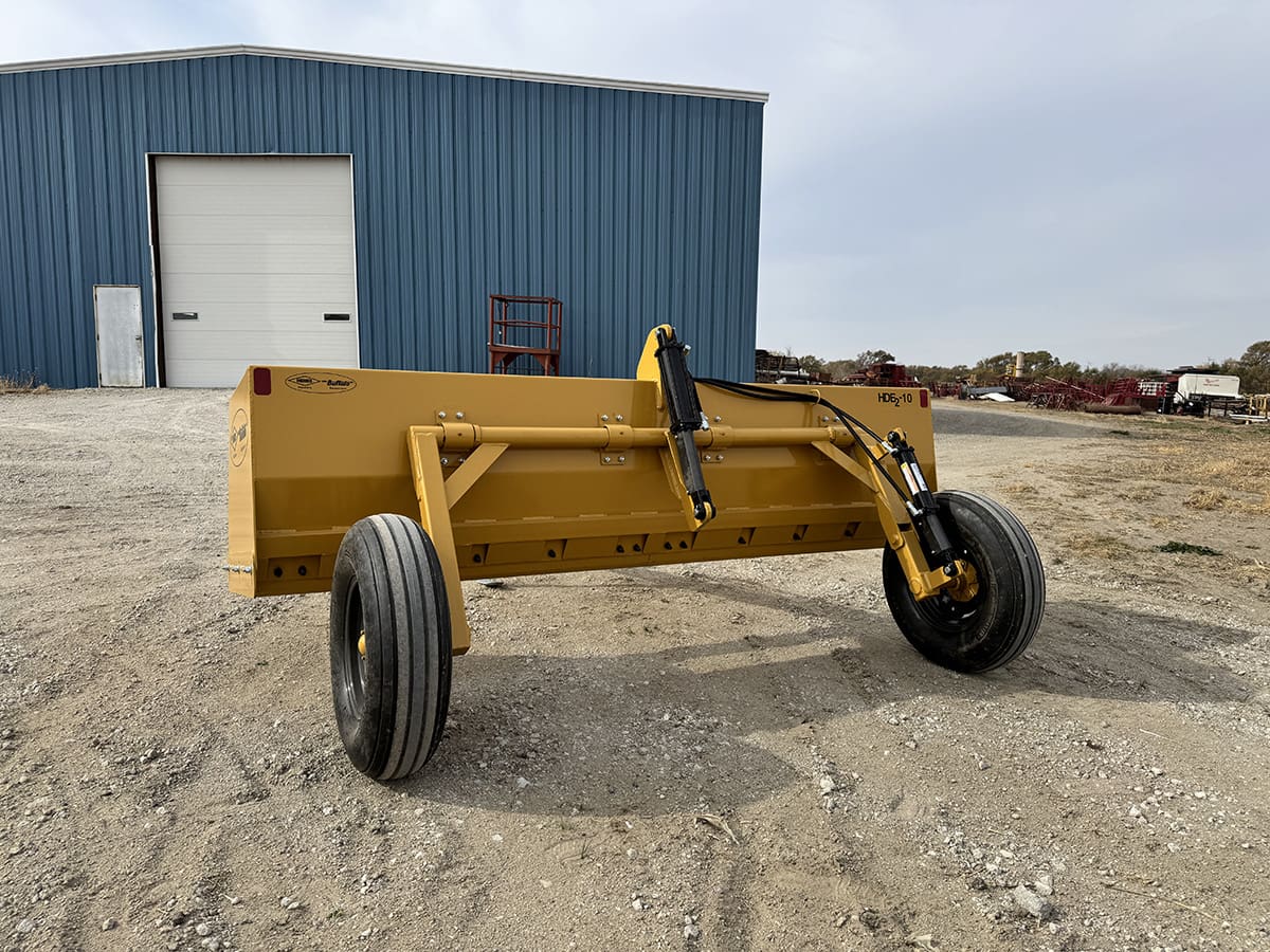 Apache Henke Buffalo 10' Estate II Scraper | Working Width 10' | 125–225 HP | For Tractors