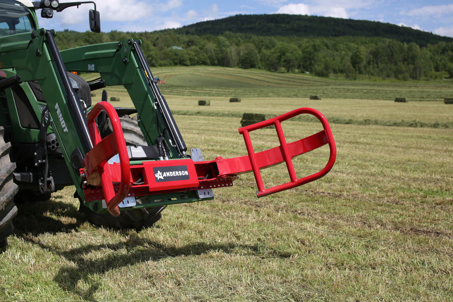 Anderson | Bale Hugger | T3-P4000/T3-QANH | 60" Working Width | Hydraulic Operated | For Skid Steer