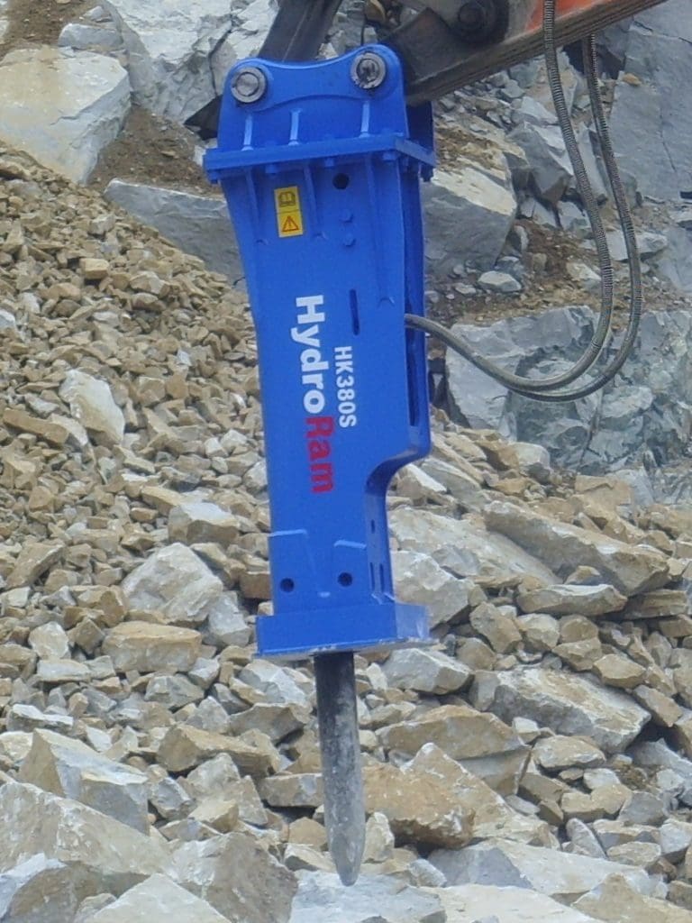 HydroRam HK Series Excavator Hydraulic Hammers | Tool Diameter 3.94" - 7.09" | For 11-71.5 Ton Excavators
