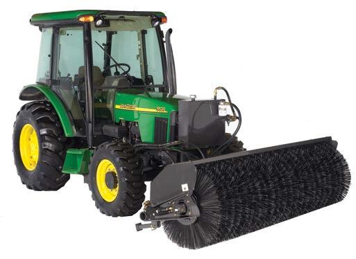 Paladin Broom Front Mounted Hydraulic Sweeper | Working Width 72" | 32" Brush Diameter | Manual 30° Angle | 40–80 HP | For Tractors