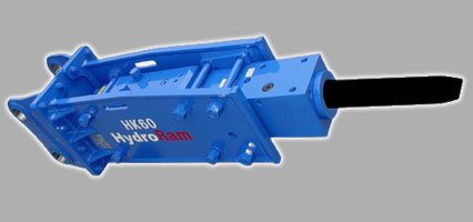 HydroRam HK Series Hydraulic Hammers | Overall Length 52" - 72.2" | For 1.1-14.3 Ton Excavators