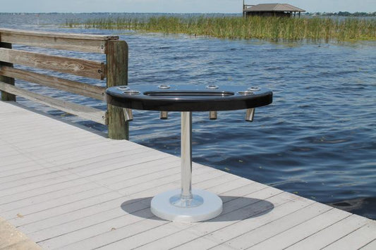 CM Marine Rocket Launcher | Model RWRL02-BLK | 41" Width | Rough Water Aluminum Build | For Universal Boat