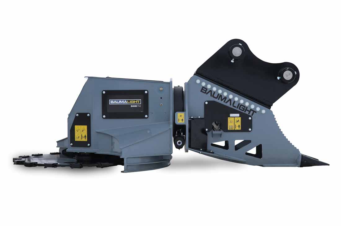 Baumalight Tree Saw | Model DXD752 | Blade Diameter 52" | Machine Size 10-22 Tons | For Excavators