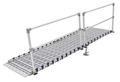 Silver Spring Roll-Tek Modular Ramp Kit | Model M36-30-2 | 36" W x 30' L | 1,000 lb Capacity | For Wheelchair & Mobility Access