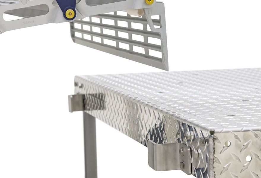 Silver Spring Roll-Tek Modular Ramp Kit | Model M36-30-2 | 36" W x 30' L | 1,000 lb Capacity | For Wheelchair & Mobility Access