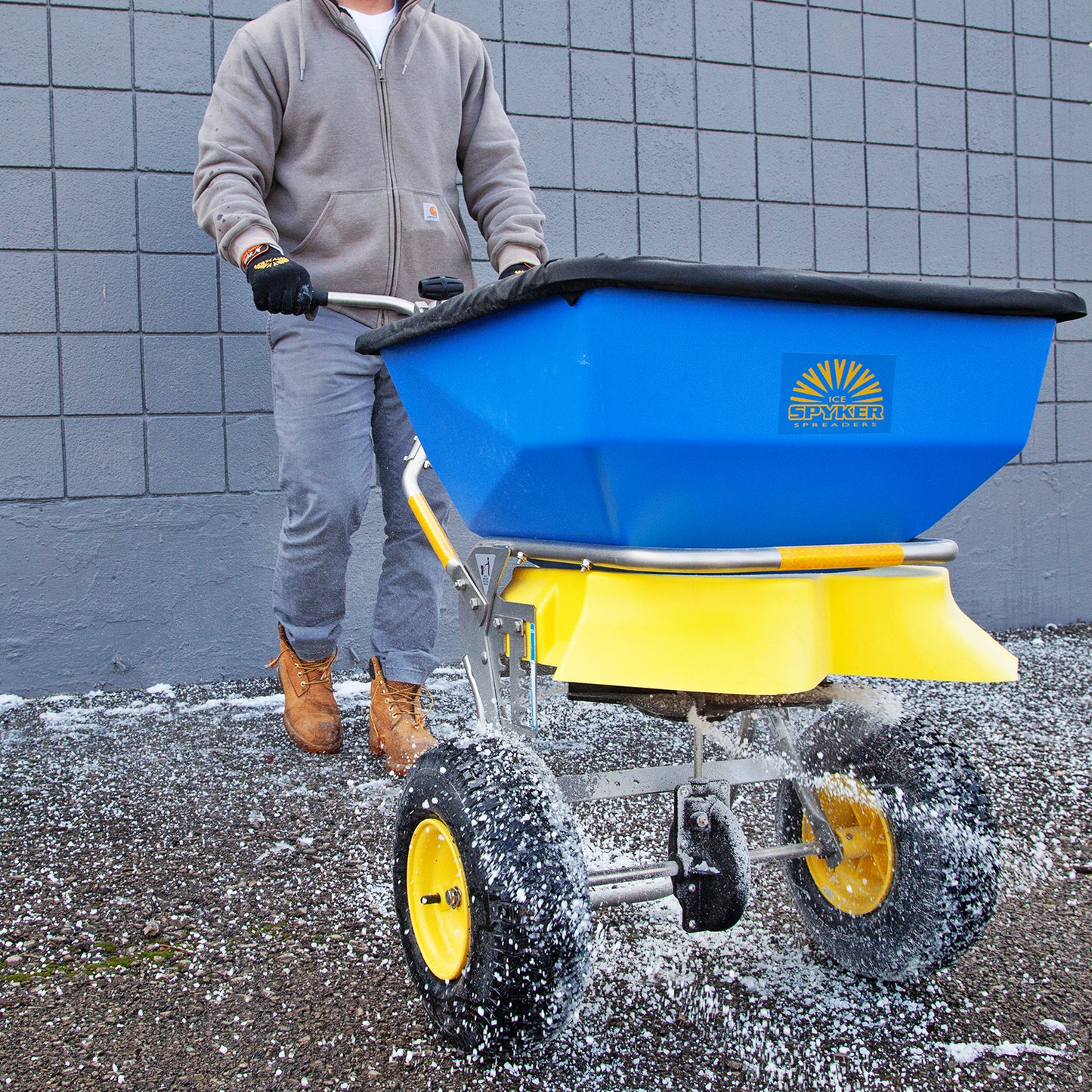 Spyker ERGO-PRO™ Push Spreader | Model SPY100-2S | Capacity 100 lb | 12' Spread Width