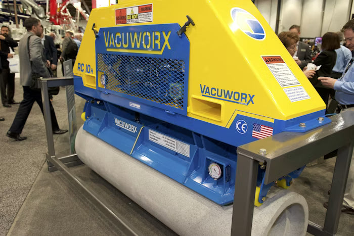 Vacuworx Hydraulic Barrier Lifter | Model HL Series | Width 24" To 30" | Capacity 6,000 To 23,200 lb | 2.75 To 10.5 Tons | For Excavators & Large Host Machines