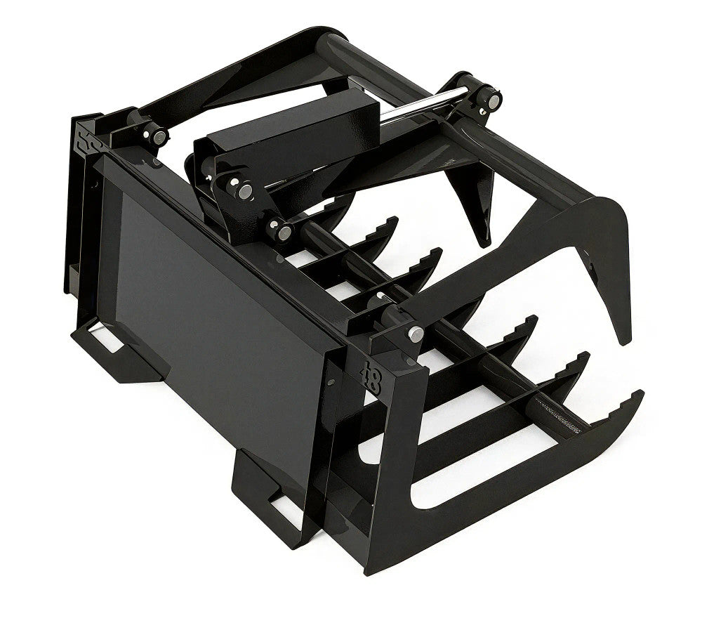 Express Steel 4' Mini Bobcat Root Grapple | Width 48" | 10-15 GPM | For Mini Skid Steers