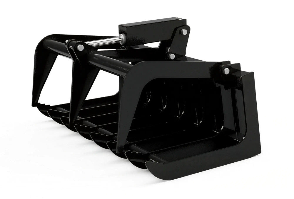 Express Steel 4' Mini Bobcat Root Grapple | Width 48" | 10-15 GPM | For Mini Skid Steers