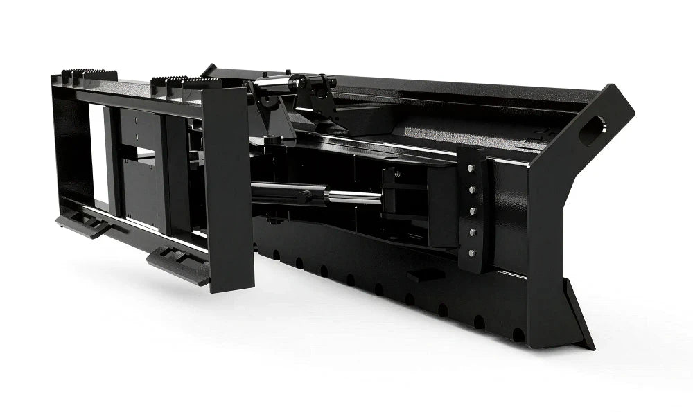 Express Steel 6-Way Dozer Blade | Widths 84" & 96" | 15-25 GPM | For Skid Steers