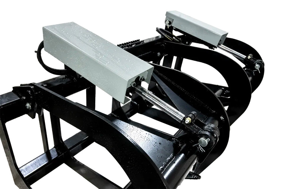 Express Steel Two-Cylinder Brush Grapple | Model ES20010 | 60" Width | Hydraulic Flow 15–20 GPM | For Skid Steers