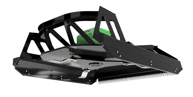 Express Steel 6' Heavy Duty Brush Cutter | Width 72" | 13–45 GPM | For Skid Steers