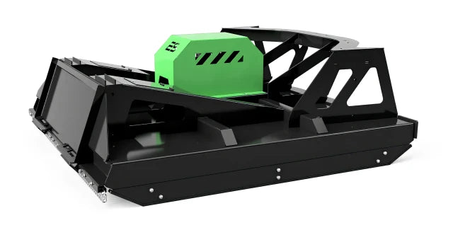Express Steel 6' Heavy Duty Brush Cutter | Width 72" | 13–45 GPM | For Skid Steers