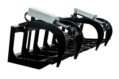 Express Steel 6.5' Heavy Duty Two-Cylinder Brush Grapple | Width 78