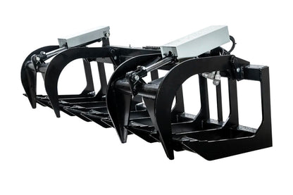 Express Steel | Brush Grapple | Model HD Two-Cylinder | SKU ES20040 | Width 78" | Hydraulic Flow 15 To 25 GPM | For Skid Steers