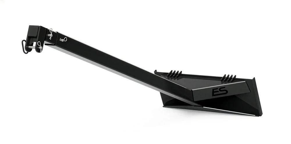 Express Steel Manual Teleboom | Max Reach 22' | 12-30 GPM | For Skid Steers
