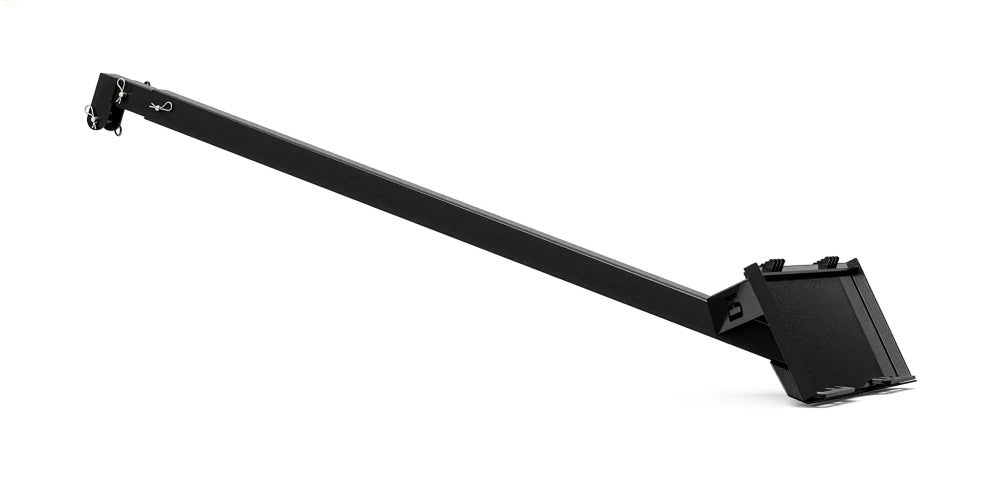 Express Steel Manual Teleboom | Max Reach 22' | 12-30 GPM | For Skid Steers