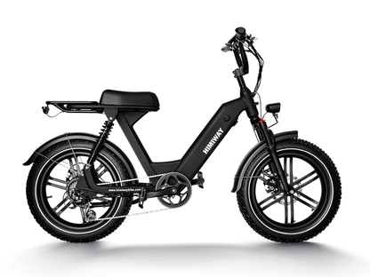 Himiway Escape Pro | Long Range Moped-Style Electric Bike | 750W Motor | 48V Battery