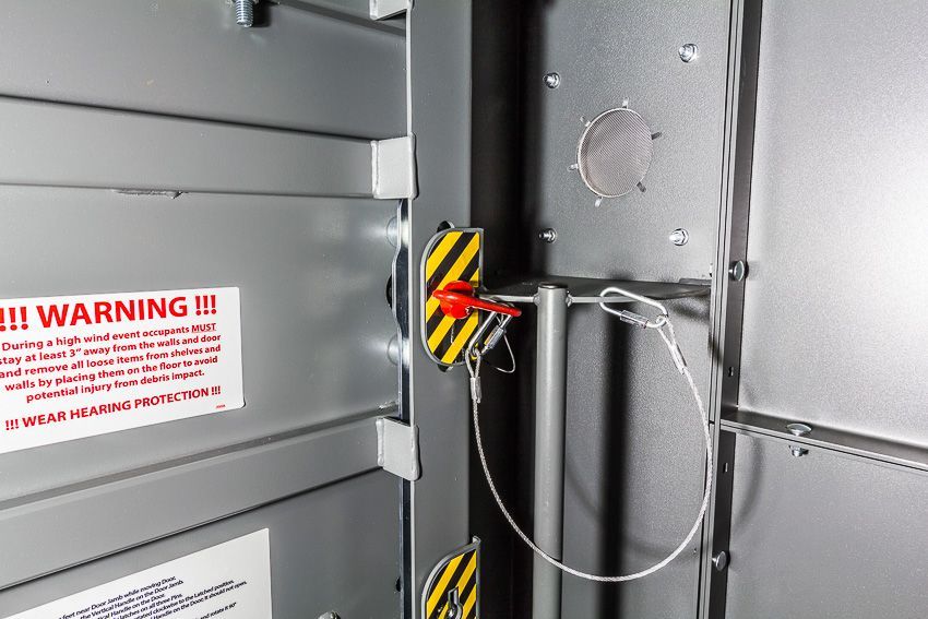 Swisher 9-Person ESP Safety Shelter | Model SR84X054G | 87" External Length | EF5 Tornado Protection | Up to 9-Person Capacity | FEMA & NSSA Certified Safe Room