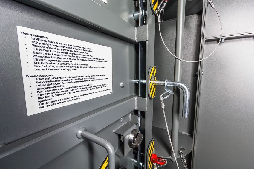 Swisher 9-Person ESP Safety Shelter | Model SR84X054G | 87" External Length | EF5 Tornado Protection | Up to 9-Person Capacity | FEMA & NSSA Certified Safe Room