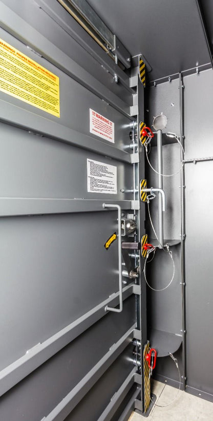 Swisher 25-Person ESP Safety Shelter | Model SR84X144G | 87" External Length | EF5 Tornado Protection | Up to 25-Person Capacity | FEMA & NSSA Certified Safe Room