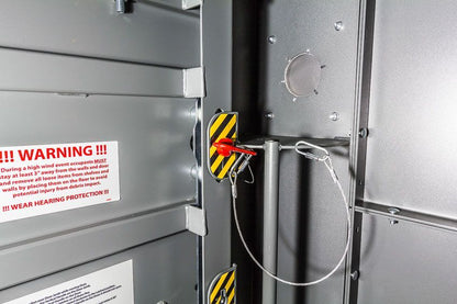 Swisher 6-Person ESP Safety Shelter | Model SR84X039G | 87" External Length | EF5 Tornado Protection | Up to 6-Person Capacity | FEMA & NSSA Certified Safe Room