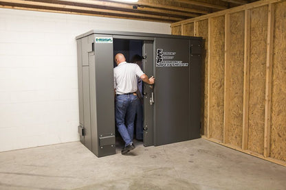 Swisher 6-Person ESP Safety Shelter | Model SR84X039G | 87" External Length | EF5 Tornado Protection | Up to 6-Person Capacity | FEMA & NSSA Certified Safe Room