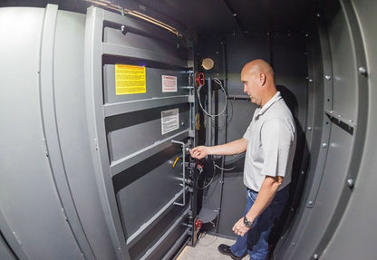 Swisher 6-Person ESP Safety Shelter | Model SR84X039G | 87" External Length | EF5 Tornado Protection | Up to 6-Person Capacity | FEMA & NSSA Certified Safe Room