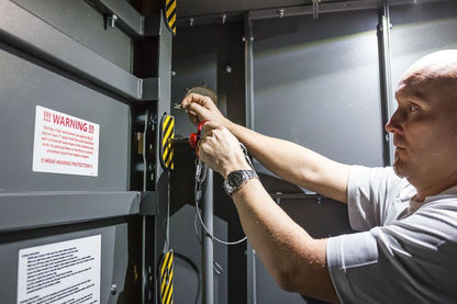 Swisher 6-Person ESP Safety Shelter | Model SR84X039G | 87" External Length | EF5 Tornado Protection | Up to 6-Person Capacity | FEMA & NSSA Certified Safe Room