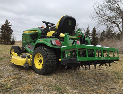 TurfTime Estate Aerators | Model 54-E & 54-ET | Width 54" & 66" | Length 19" & 45" | Horsepower 15-30 HP | For Tractors